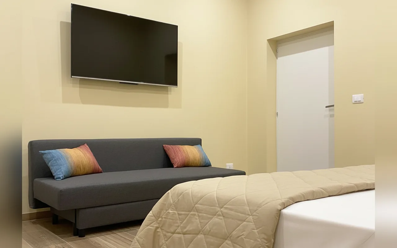 Camera con bagno privato — Sami B&B, Taranto (Puglia) (foto 22)