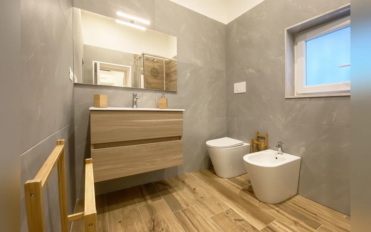 Camera con bagno privato — Sami B&B, Taranto (Puglia) (foto 37)